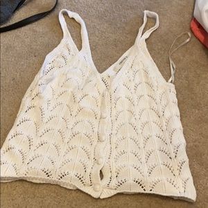Forever 21 crochet crop top